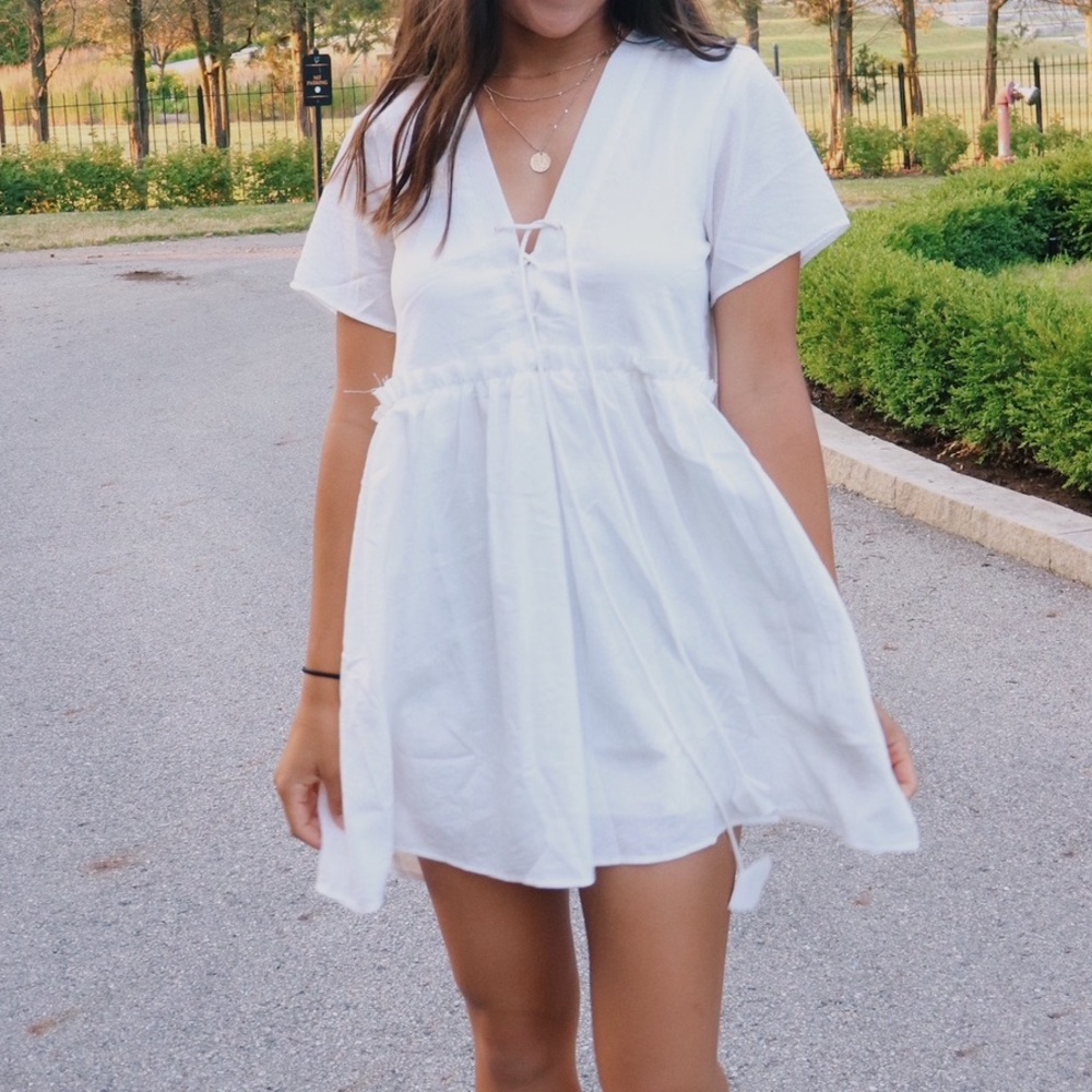 White Francesca’s Dress
